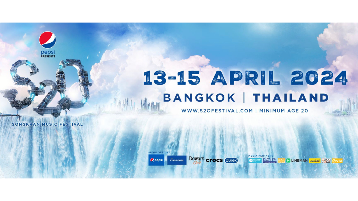 S2O Songkran Music Festival 2024 wisatathailand.id