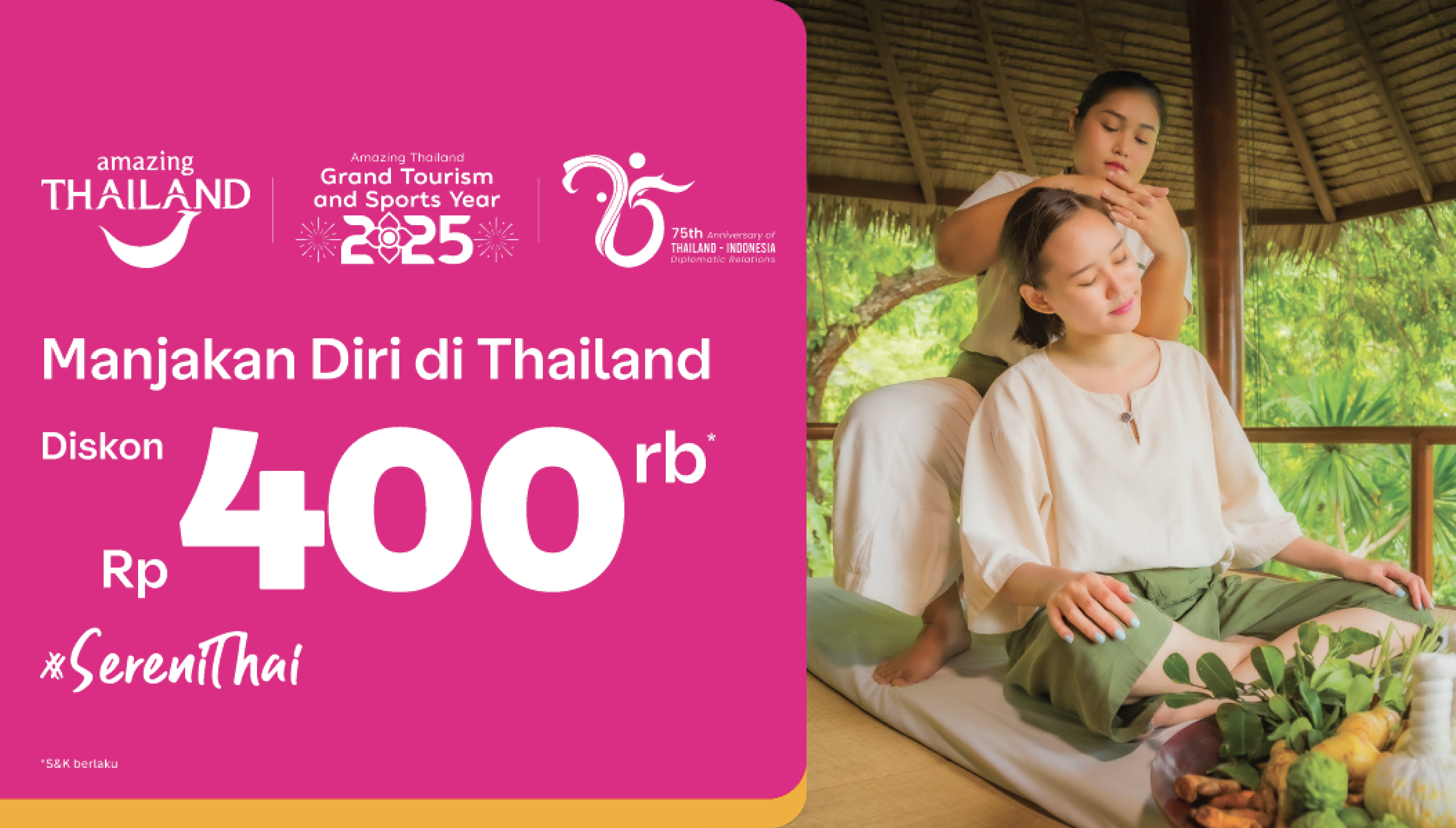 Manjakan Diri di Thailand
